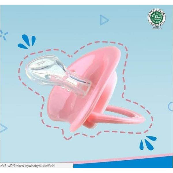 Huki Empeng /Huki Pacifier Empeng Orthodontic / pacifer isi 1's