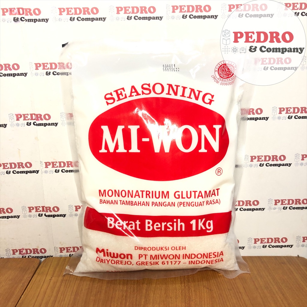 

Miwon mi-won micin seasoning 1 kg - mi won perasa bumbu masak msg