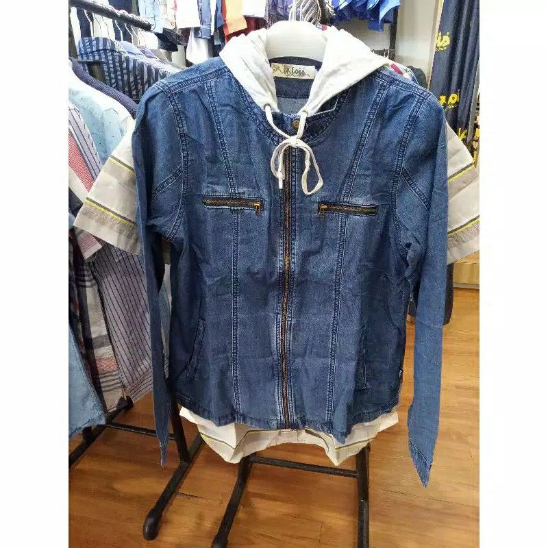 Jaket Denim Lois Jeans cewek WJF 141