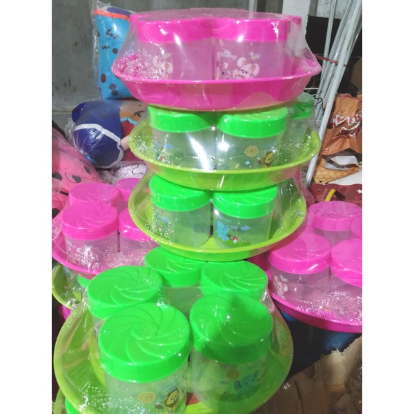 [FREE BUBLE] TONAM CALISTA SET TOPLES 6 PCS DAN NAMPAN / TONAM CIMORI