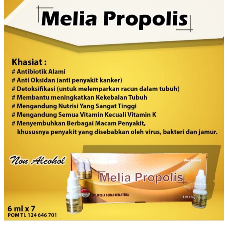 Melia  Propolis propolis  melia MSS MPS