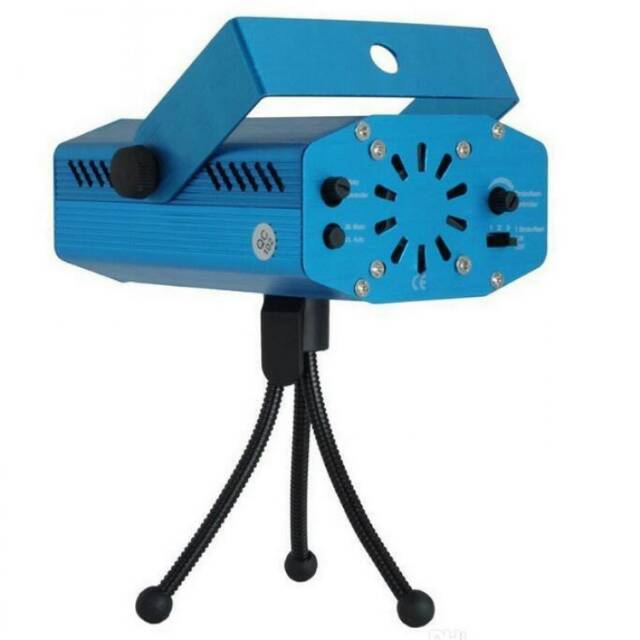 Mini Laser Stage Light Multicolor Projector & Tripod
