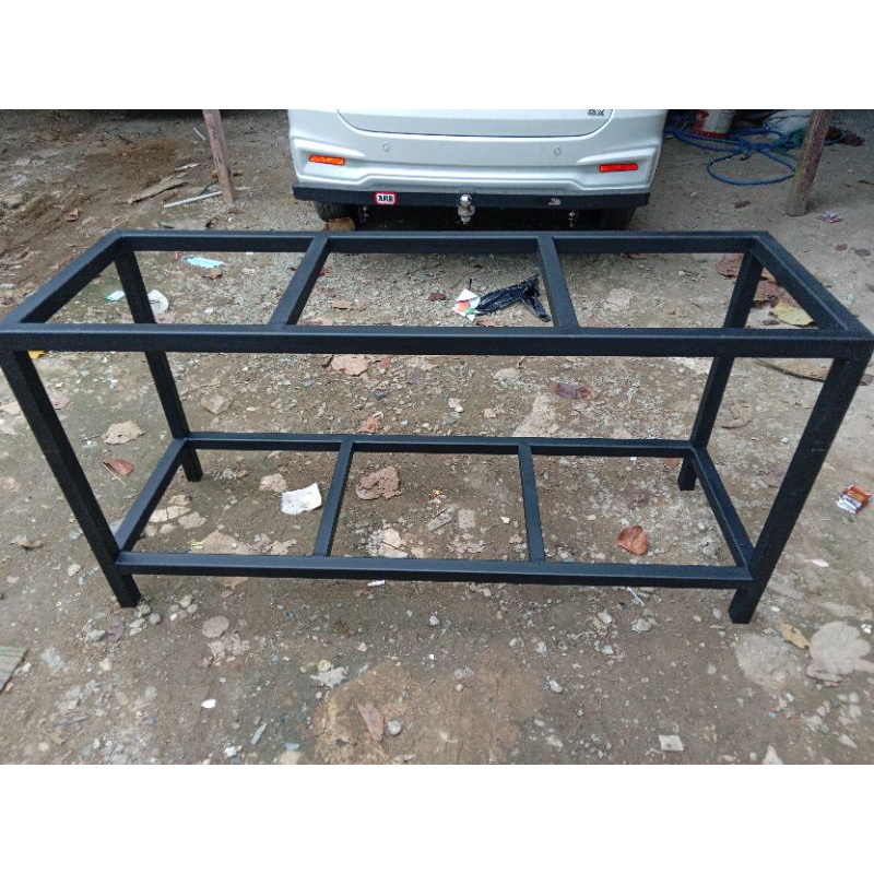 rak aquarium 150x50x75 bahan holo 4x4 tebal 1,7mili