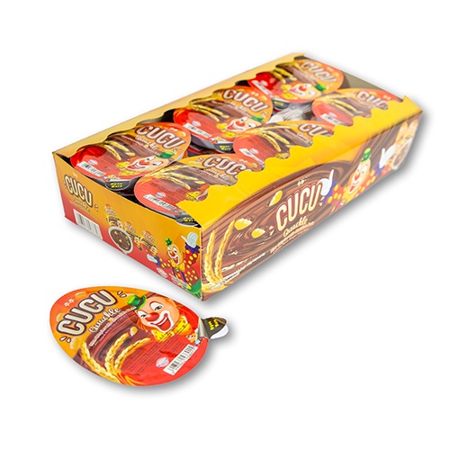 

Cucu Quackle Chocolate Paste with Cereals (1 BOX / 24 PCS)