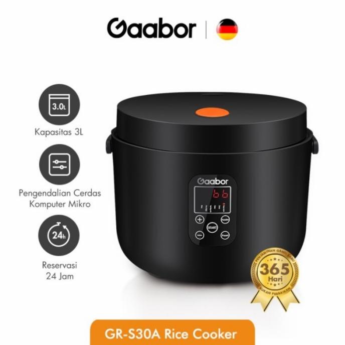 Gaabor Rice Cooker 1,2L Penanak Nasi Smart Micro Processor Denavitaloka