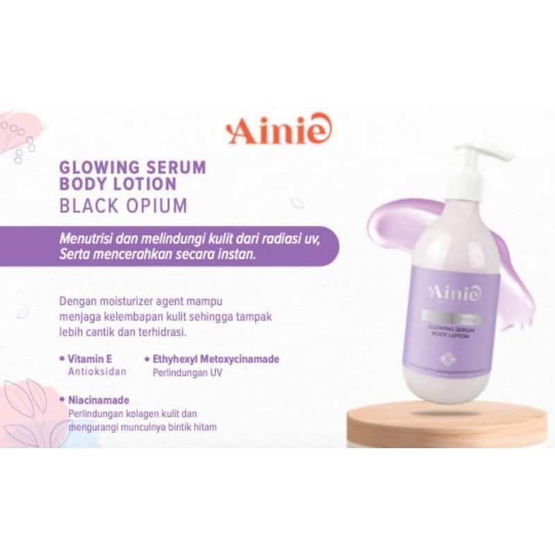 Ainie Glowing Serum handbody lotion 300g