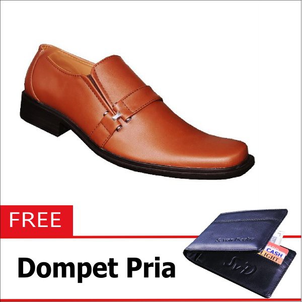 Sepatu Pria S.van Decka D-TK010T + Bonus Dompet