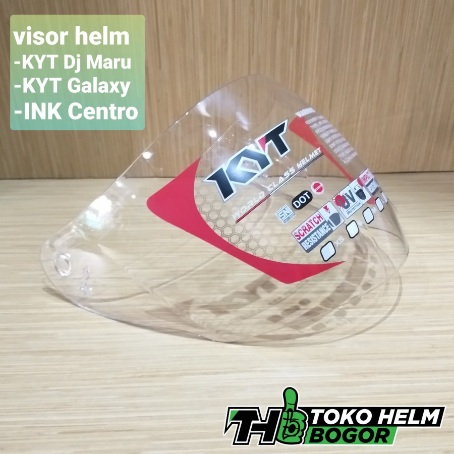 Visor KYT DJ maru Galaxy Silde INK Centro