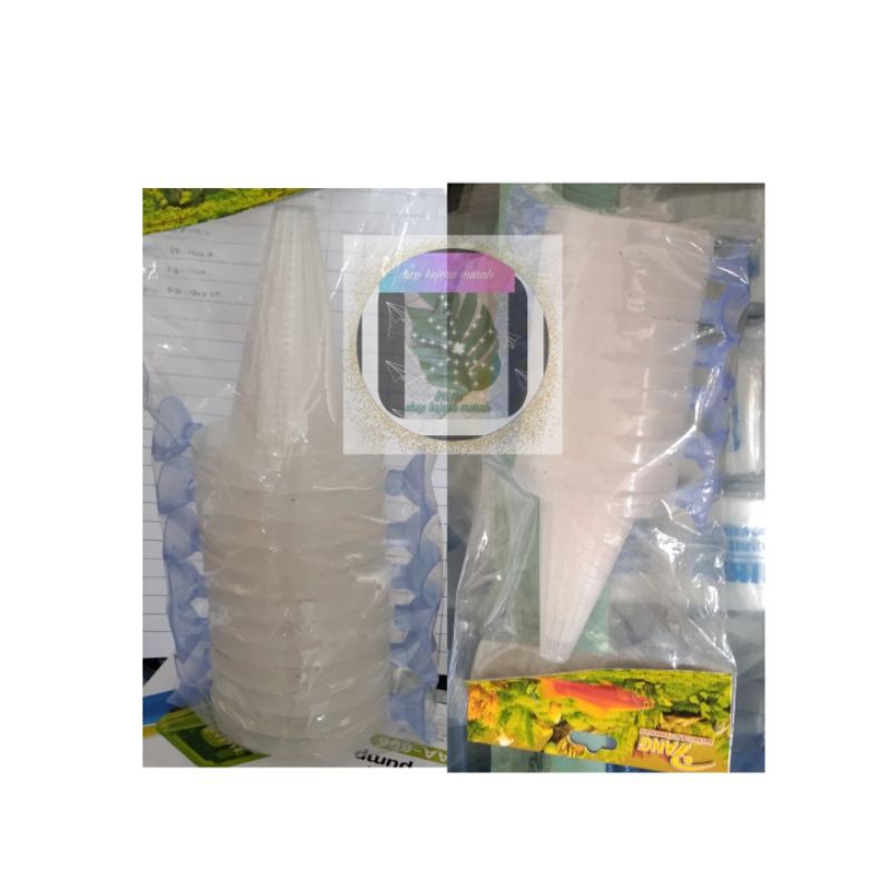 Corong cacing beku sutra /Tempat makanan cacing sutra 10 cm