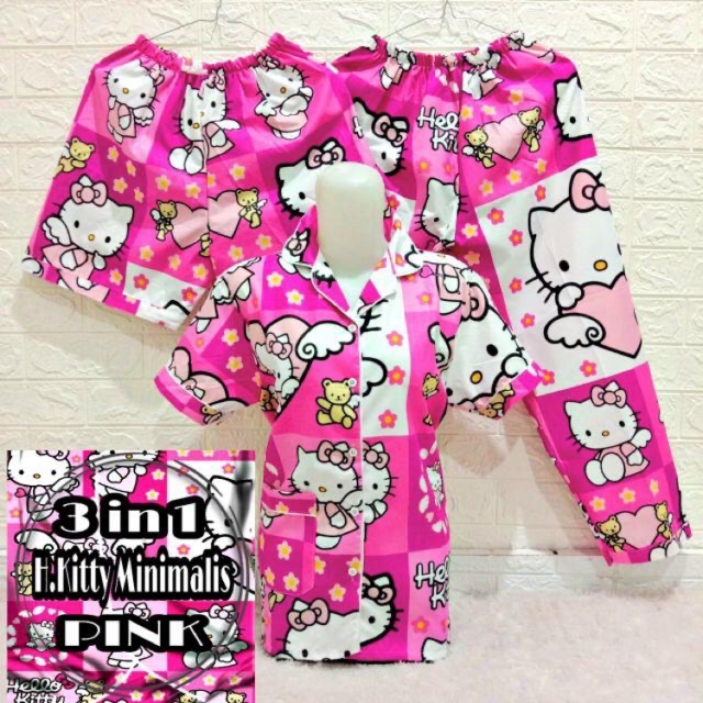 Piyama dewasa 3in1