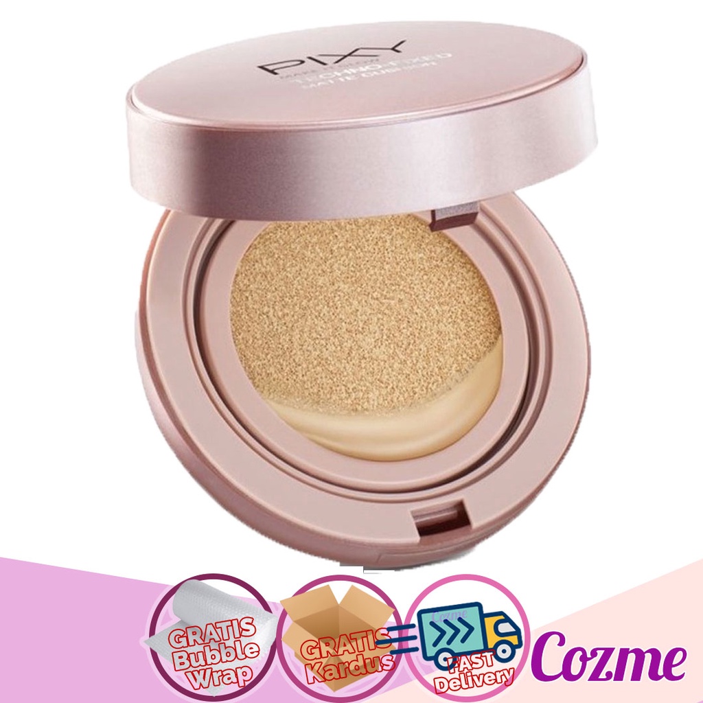 PIXY MAKE It GLOW Techno Fixed Matte Cushion