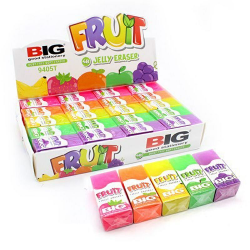 

Penghapus Big Fruit 9405 T Jelly Eraser 4B