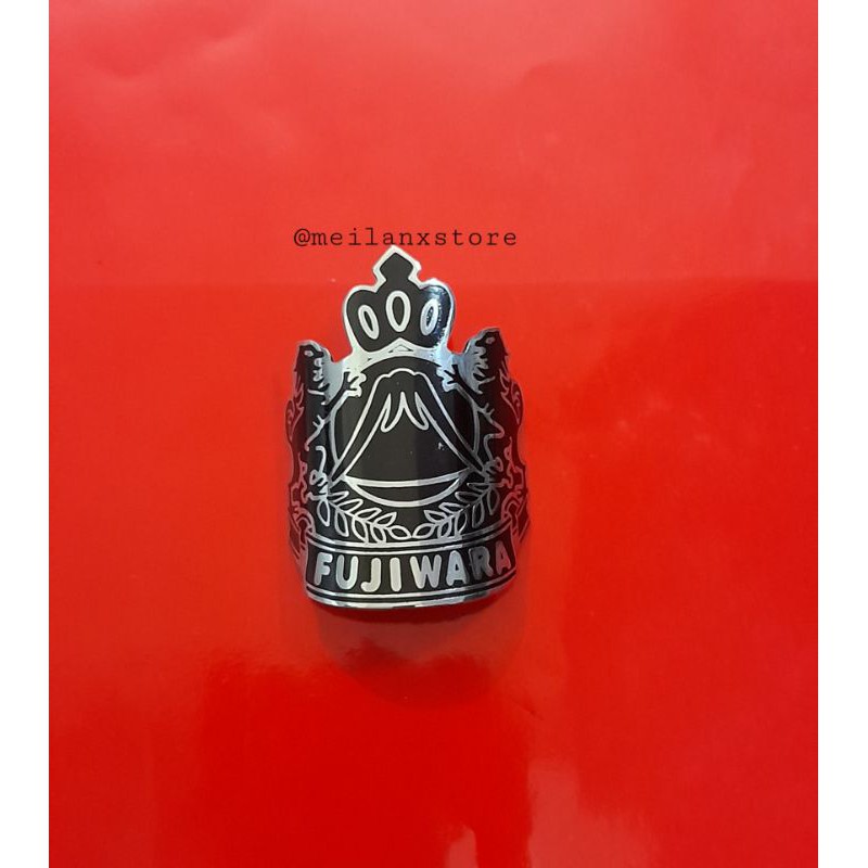 custom Emblem sepeda Fujiwara