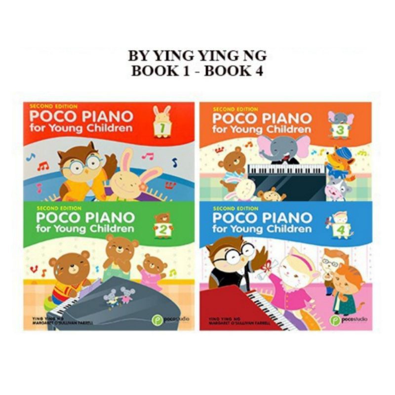 Grosir Buku Poco Piano by Ying Ying Ng buku piano anak buku pemula belajar piano