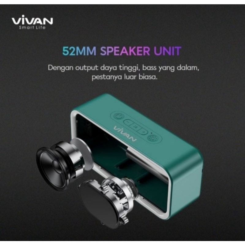 Spiker bluetooth VIVAN VS6 Waterproof ORIGINAL