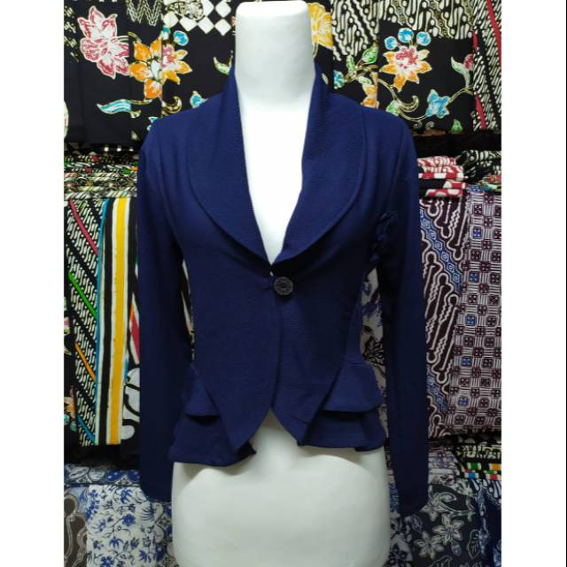 blazer gardigan wanita rompi