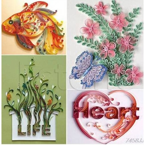 Paper Quilling Strip 5mmx54cm (240pcs)