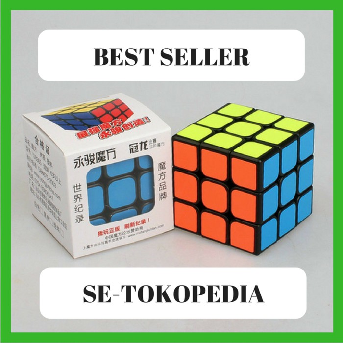 Rubik 3X3X3 Yong Jun Guanlong Murah Yj Speed Cube Yongjun 3X3 Murah - 9Bddcb - Original Asli