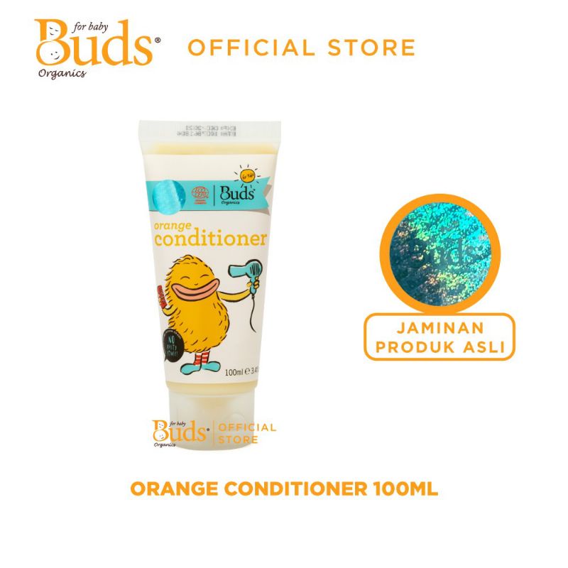 Buds Organics Kids Conditioner Lavender / Orange Kondisioner Anak Organik