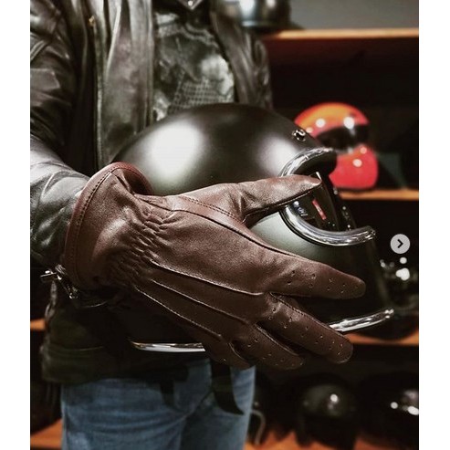 Sarung Tangan Kulit Motor Pria Wanita / Sarung Tangan Kulit Asli / Sarung Tangan Motor