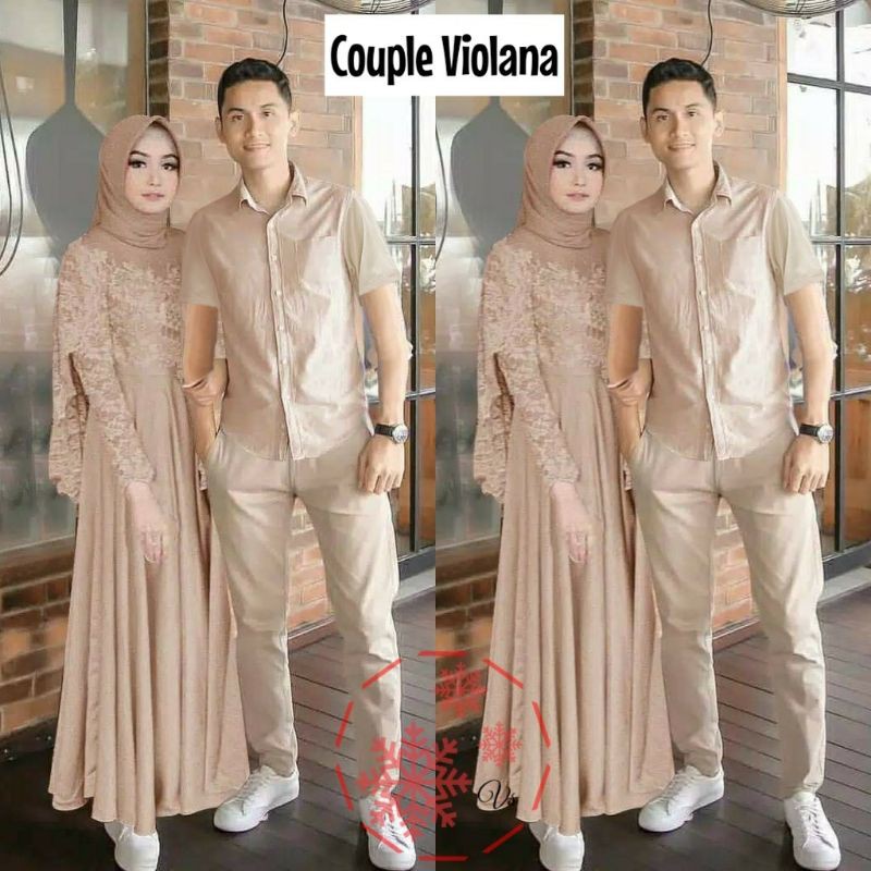 Nb Termurah Baju Couple Kondangan Kekinian Modern Kapel Pesta Elegan Mewah Pasangan Muslim Kebaya Shopee Indonesia