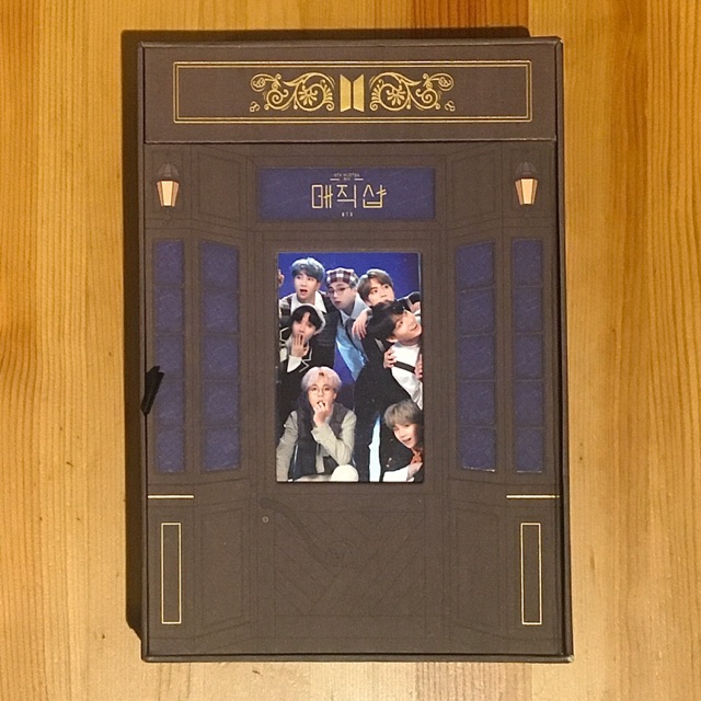SHARING BTS 5TH MUSTER MAGIC SHOP DVD INVITATION CARD POP UP BOX
