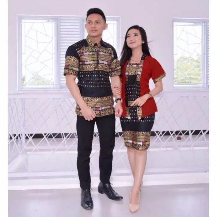 Couple batik prada / Couple natal