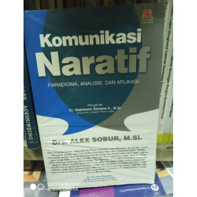 Buku komunikasi naratif paradigma analisis dan aplikasi