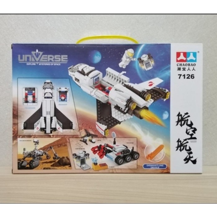 Murah Mainan Edukasi Anak Lego Astronot - Lego Pesawat Luar Angkasa Anak Trendi