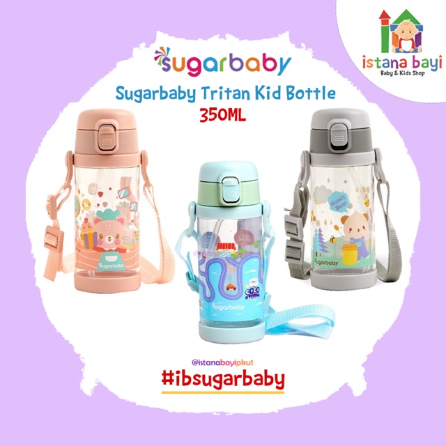 SUGAR BABY TRITAN Kid Bottle 400 ml - Botol Minum Anak