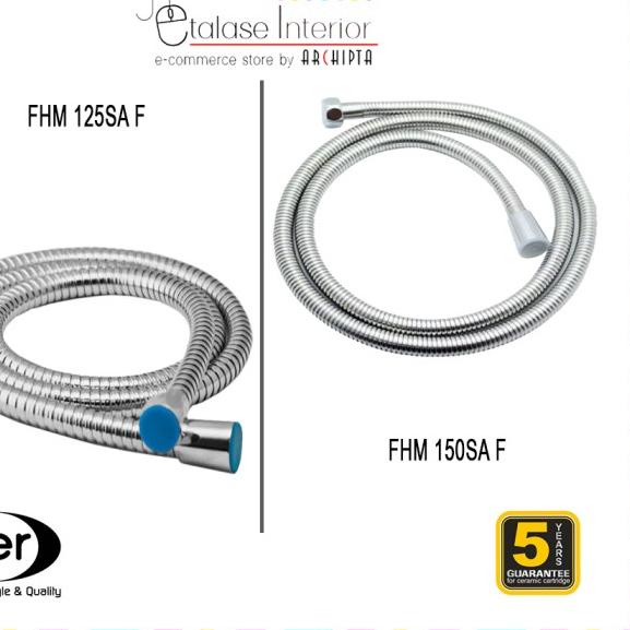 ☑ AER - Fleksibel Hose Selang Air - FHM 125 & 150 cm - FHM 125 ➱