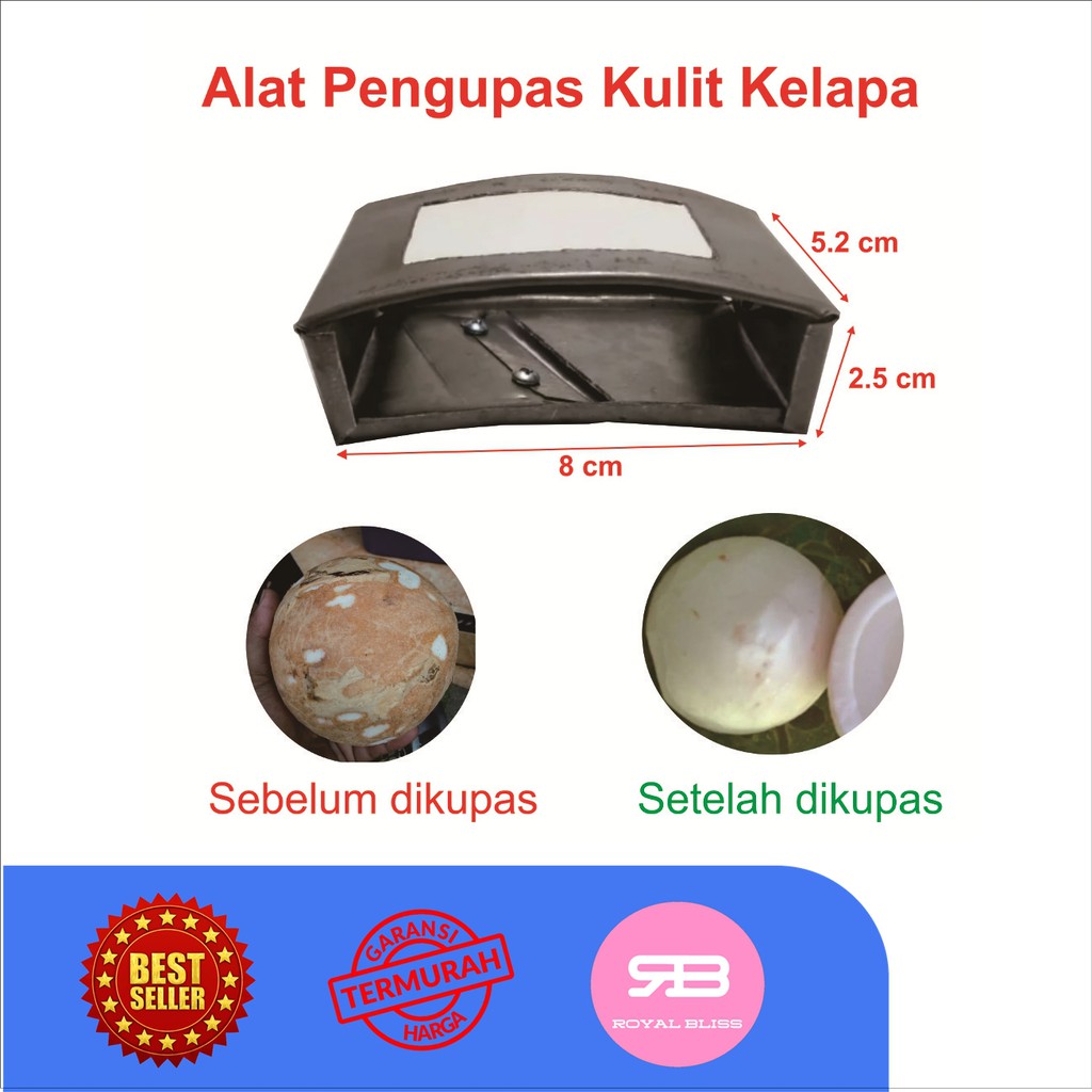 Alat Pengupas Kelapa Peeler Kulit Kelapa