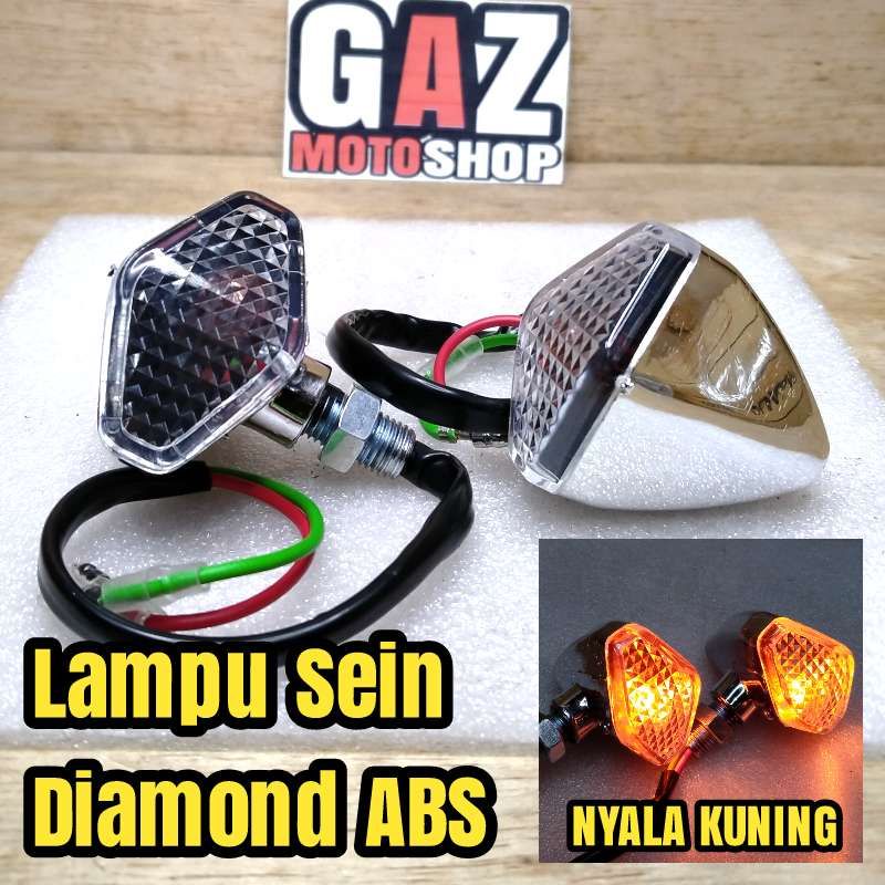 Reteng Diamond ABS Lampu Sein Riting CB GL MP Tiger