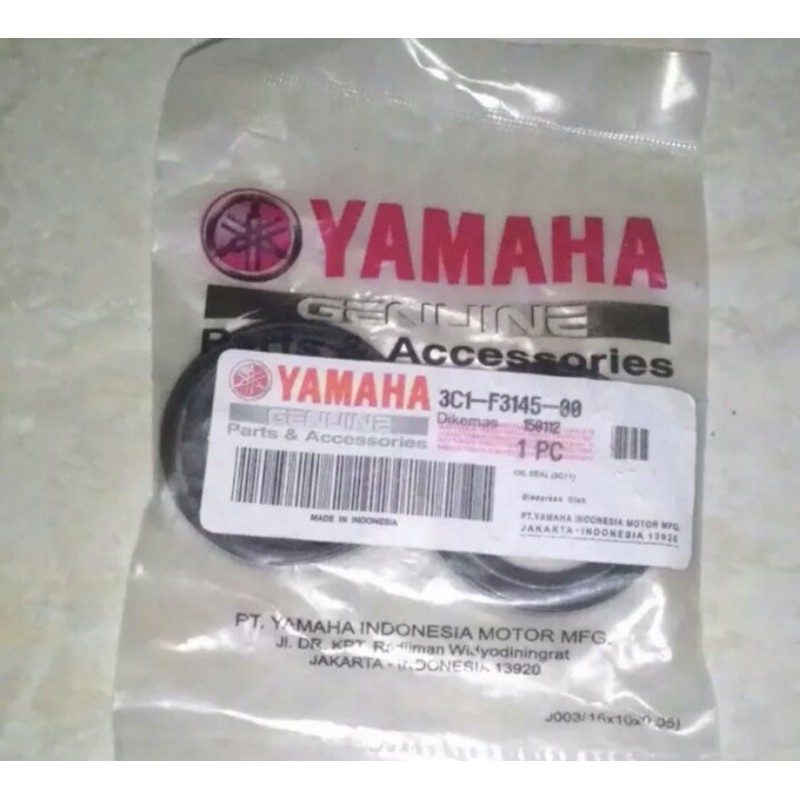 SIL SEAL SHOCK YAMAHA VIXION LAMA / VIXION NEW / SCORPIO ORIGINAL YGP HARGA SEPASANG