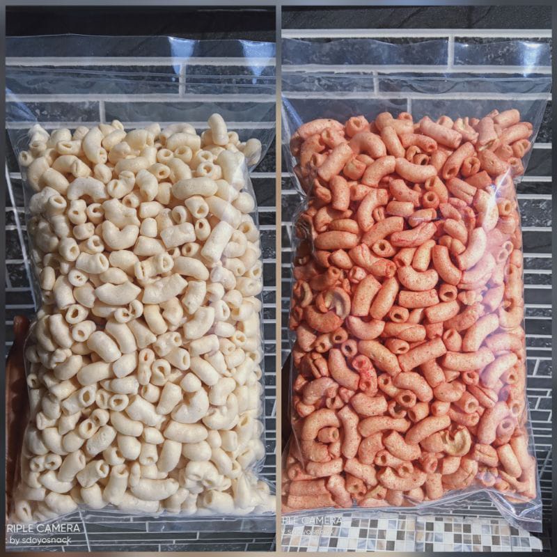 

cemilan makaroni mini