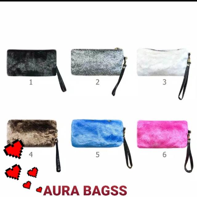 &quot;aurabagss&quot; -  Baru....Dompet Pensil Bulu &quot;AURA BAGSS&quot; Dompet Pensil Buat Anak Sekolah SD SMP Lucu Dan Keren