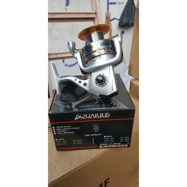 reel kamikaze aquarius 7000 reel laut