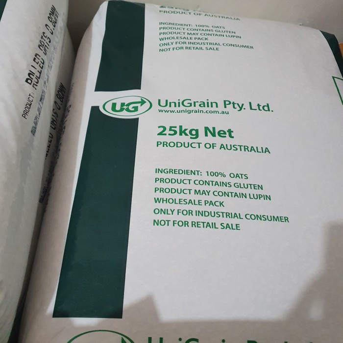 

Beautywearr - Rolled Oat 25Kg / Gandum Utuh 25 Kg / Oat 1 Sak