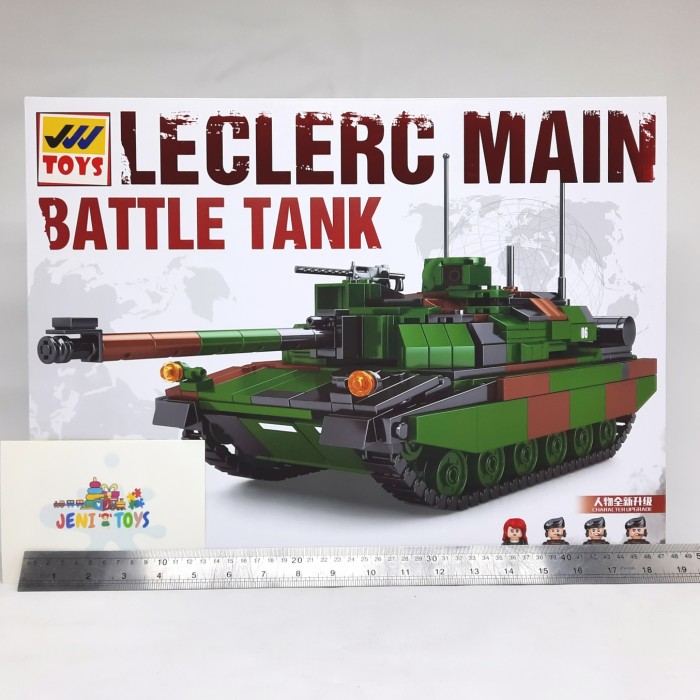 brick tank 889 pcs leclerc main battle tank sy 0102