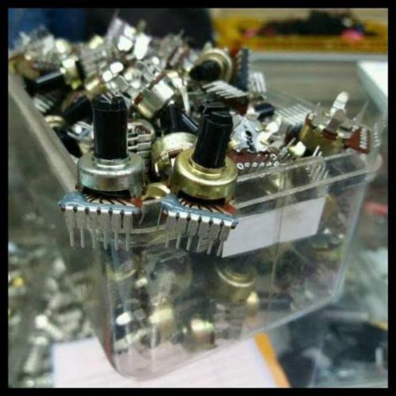 POTENSIO MINI MONO 6 KAKI B10K