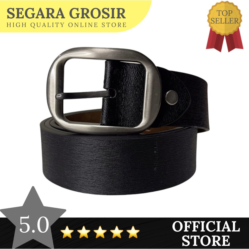 SABUK COWO PRIA MODEL JARUM MEN BELT STAINLESS FORMAL GASPER IKAT PINGGANG LAKI LAKI BAN PINGGANG PRIA GASPER FORMAL TERMURAH GROSIR MURAH IMPOR IMPORT BUCKLE KULIT PU LEATHER HITAM BLACK BESI PREMIUM BRANDED PANJANG AKSESORIS FASHION