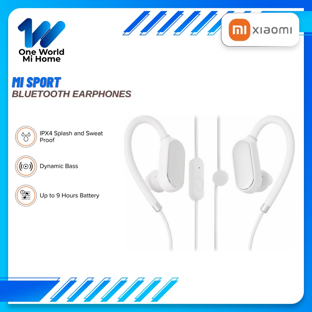 Mi Sport Bluetooth Earphone Wireless Sports Headset Headphone