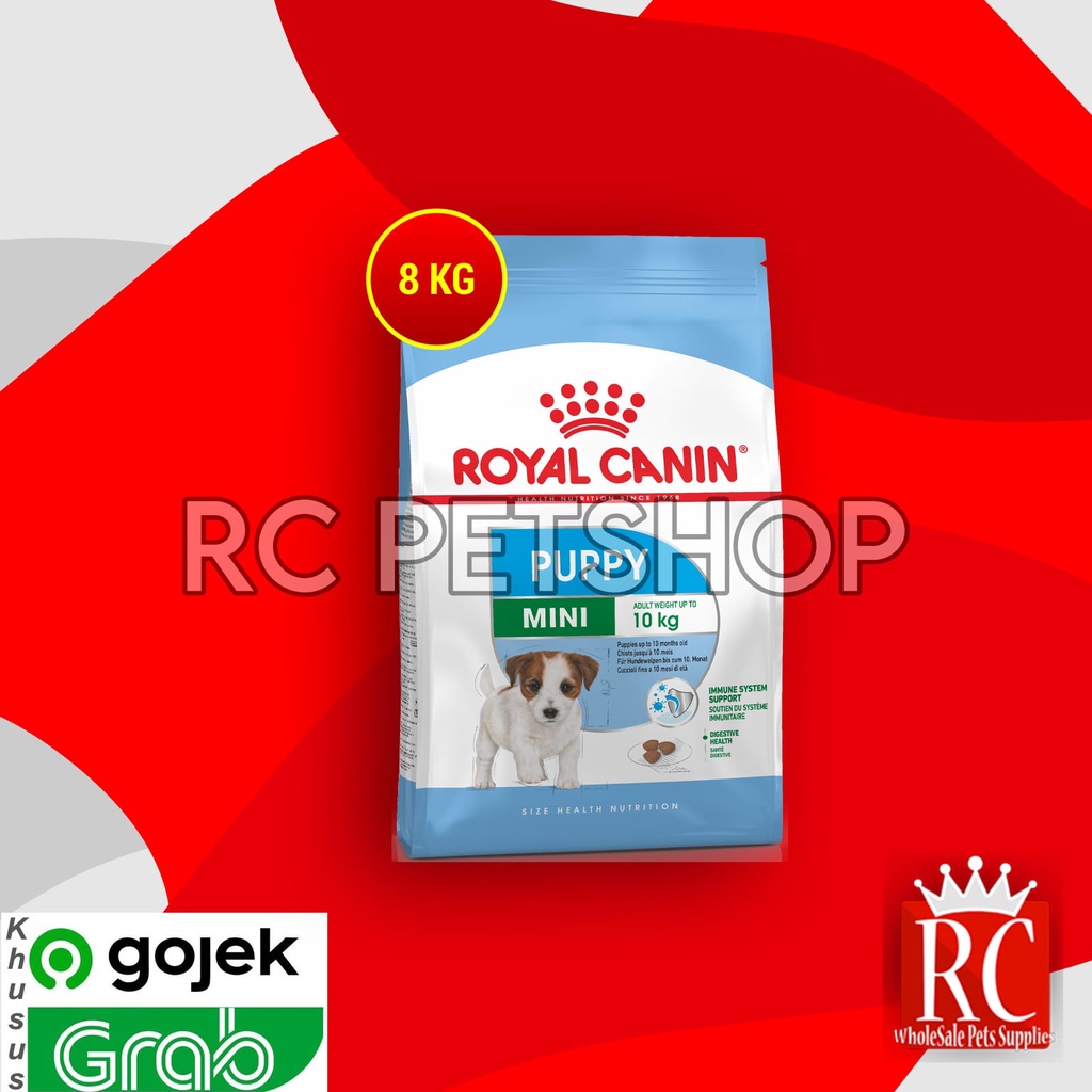 [GOSEND] Makanan Anak Anjing / Royal Canin Mini Junior 8 Kg