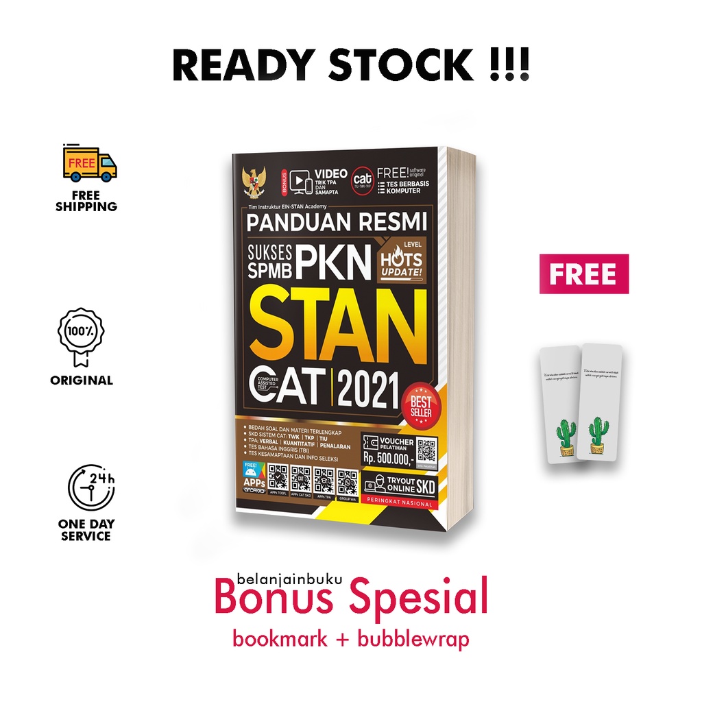 READY STOCK  BUKU PANDUAN RESMI SUKSES SPMB PKN STAN CAT 2022-2023 - FORUM EDUKASI