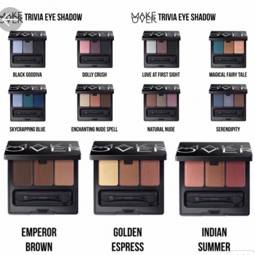 MAKE OVER Trivia Eye Shadow Palette