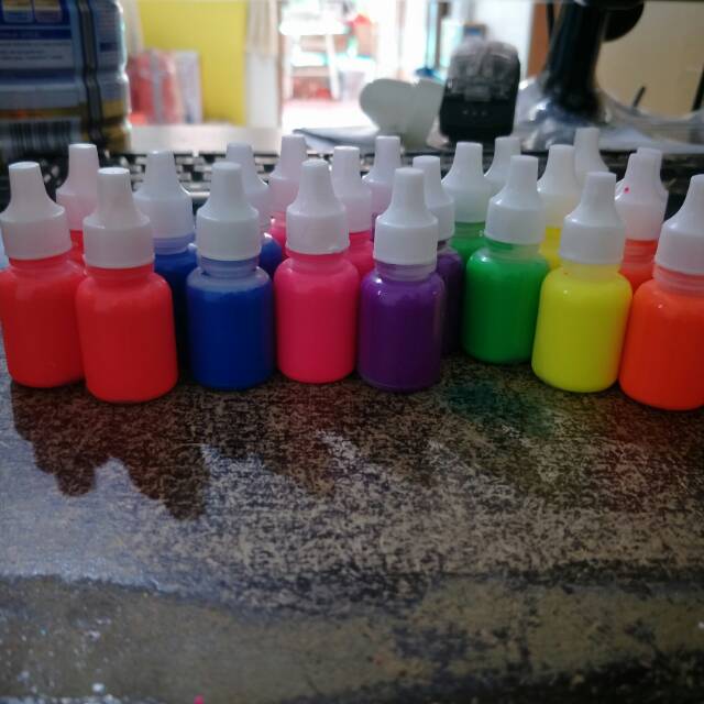 

pewarna neon 10cc 10ml neon slime stabillo