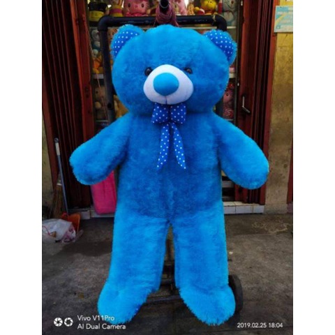 Boneka Besar Beruang Teddy Bear Jumbo 90 cm Bahan Import