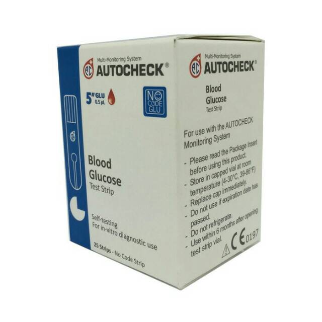 Strip Isi Ulang Autocheck Gula Darah Refill Blood Glucose Refil GCU Murah