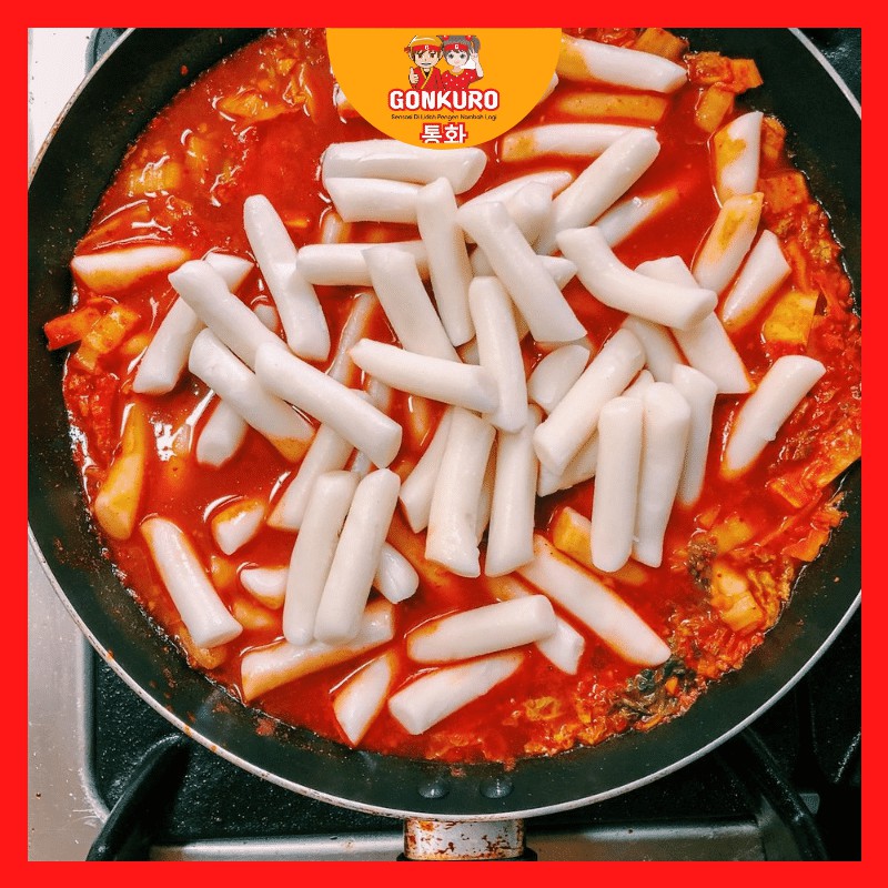 

[JUMBO] Tteokbokki Toppoki Topokki Tokpoki Topoki Instan Halal Korea Frozen Food Pedas Murah Gonkuro