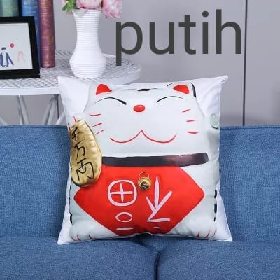 HOKKITERUS21 SARUNG BANTAL SOFA bolak balik 2 sisi pola imlek lembut jaminan tidak luntur S013